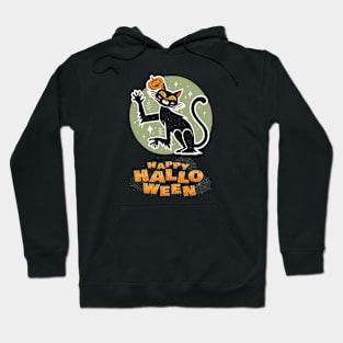 Happy Halloween - Black Cat Hoodie